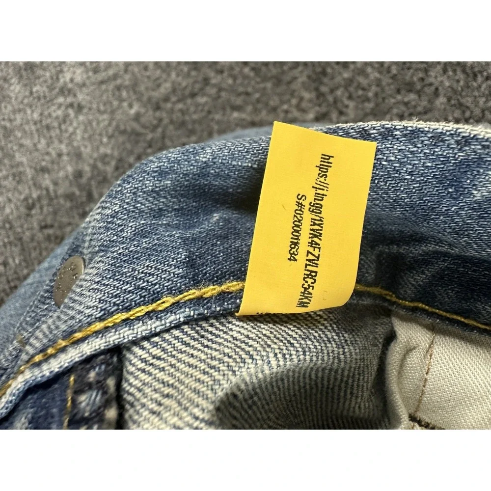 Polo Ralph Lauren The Varick Slim Straight 1967 Jeans 34 X 32 Medium Wash Blue